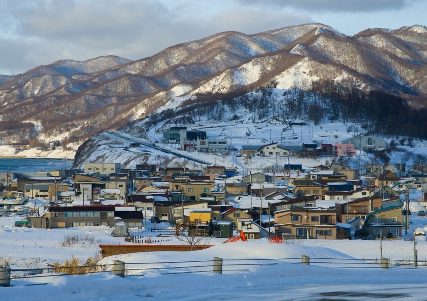 japan, hokkaido, winter